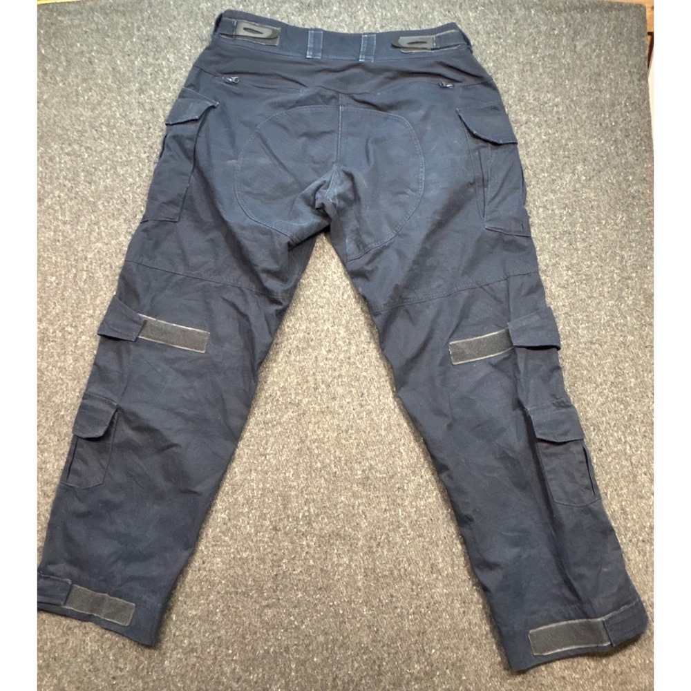 Krydex G3 Tactical Combat Pants 38W Mens Navy Blue Ripstop Cargo Trousers - Picture 8 of 13
